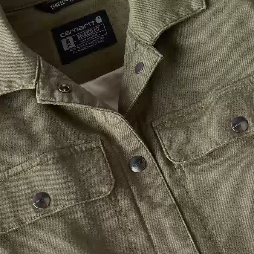 Abrigo de lona transpirable Tencel para mujer