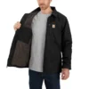 Abrigo Ridge de hombre de Washed Duck con forro de sherpa