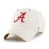 Alabama Crimson Tide '47, sin teñir, Gorras Clean Up