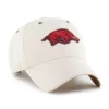 Arkansas Razorbacks '47, sin teñir, Gorras Clean Up