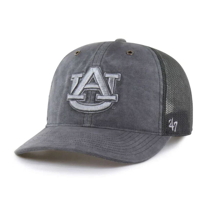 Auburn Tigers, gorra de camionero teñida '47, corte holgado