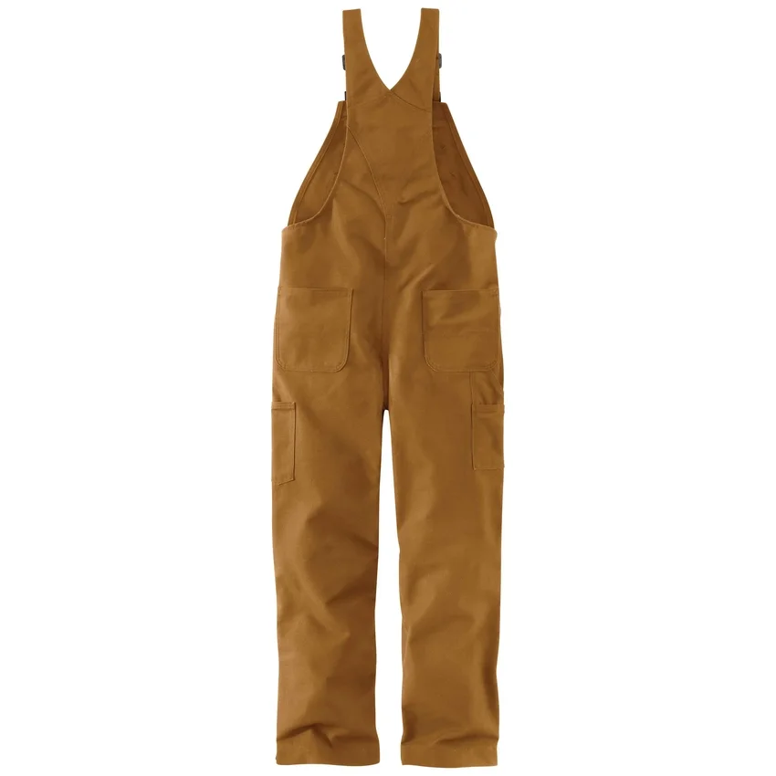 Bib Overall de lona de algodón de corte holgado para hombre Fr - Mono ignífugo