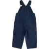 Bib Overall de lona de corte holgado para niña (bebé)