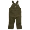 Bib Overall de lona de corte holgado para niños (bebés/niños pequeños)