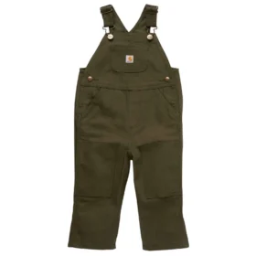 Bib Overall de lona de corte holgado para niños (bebés/niños pequeños)
