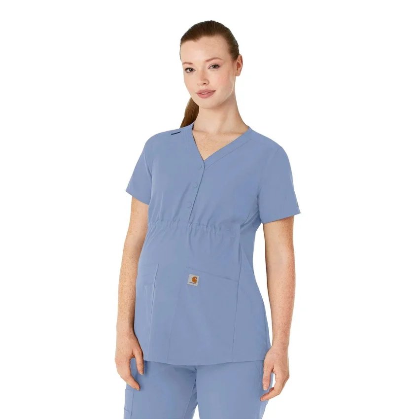Blusa médica de maternidad Camisetas panadera Force Essentials para mujer
