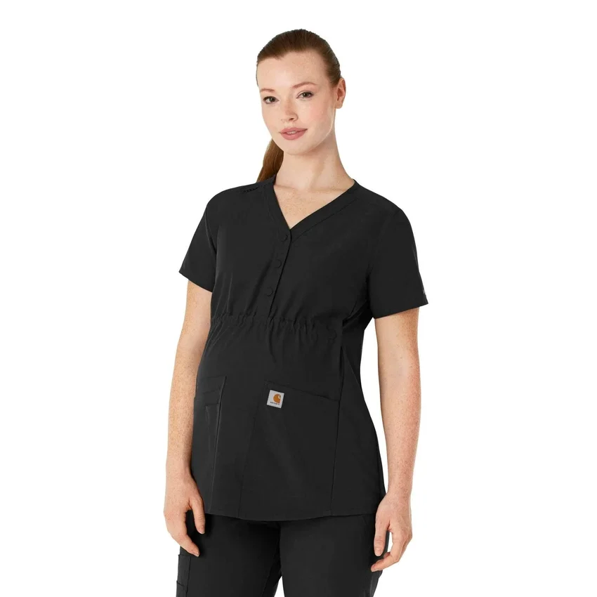 Blusa médica de maternidad Camisetas panadera Force Essentials para mujer
