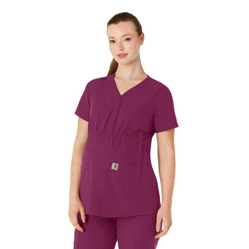Blusa médica de maternidad Camisetas panadera Force Essentials para mujer