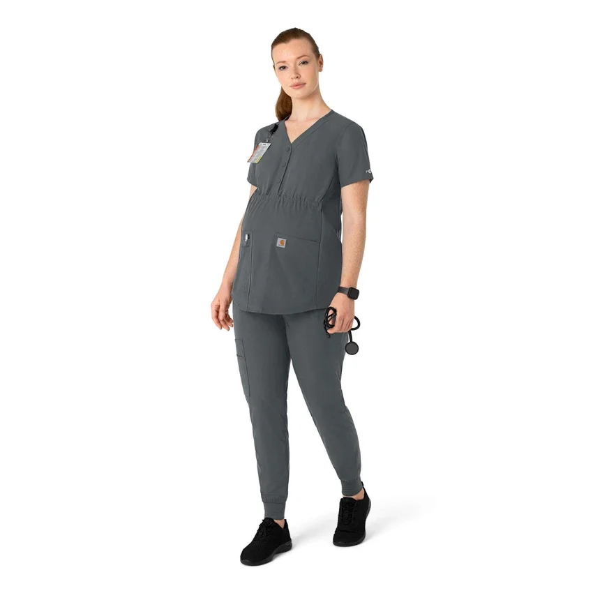 Blusa médica de maternidad Camisetas panadera Force Essentials para mujer