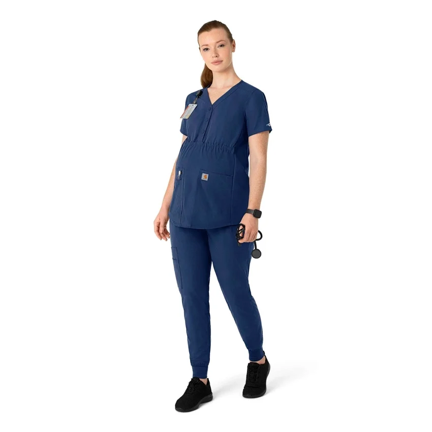 Blusa médica de maternidad Camisetas panadera Force Essentials para mujer