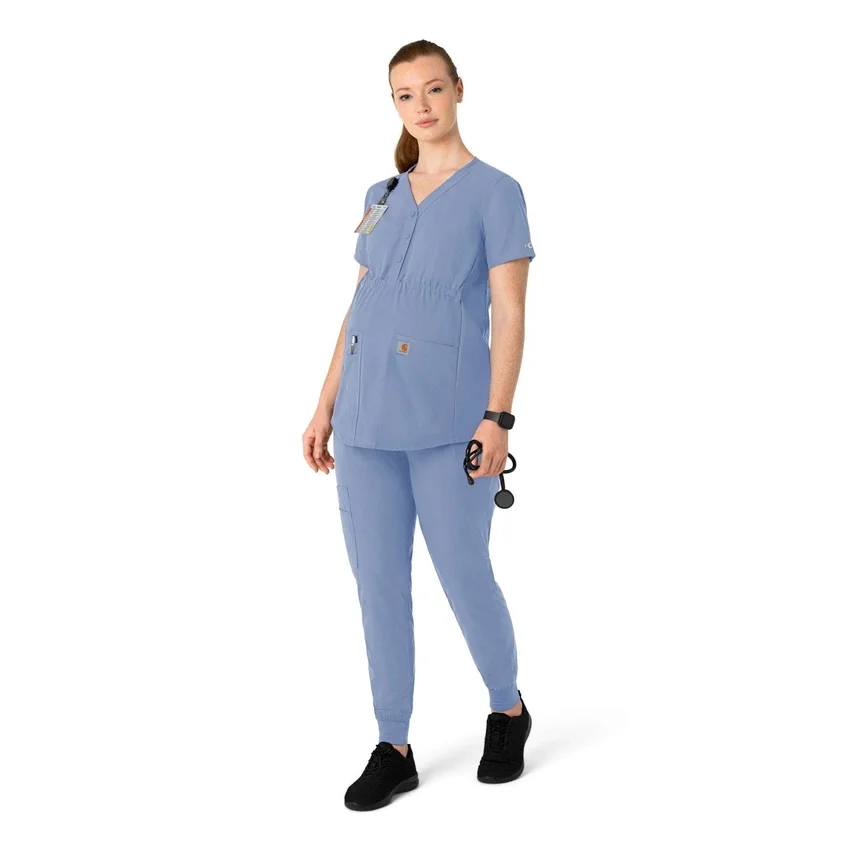 Blusa médica de maternidad Camisetas panadera Force Essentials para mujer