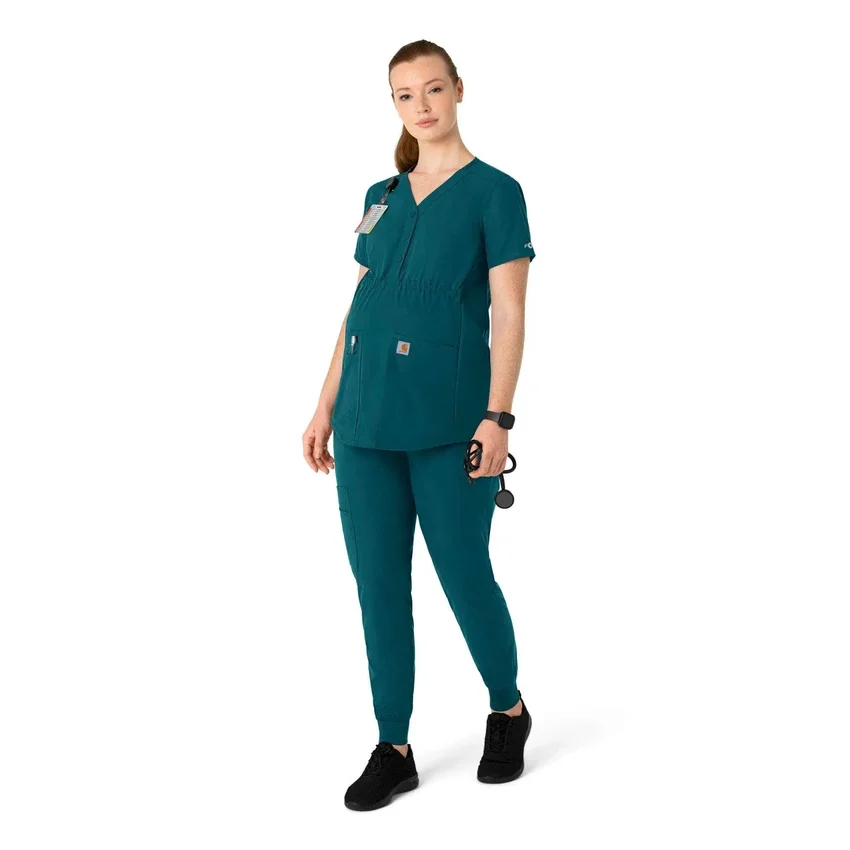 Blusa médica de maternidad Camisetas panadera Force Essentials para mujer