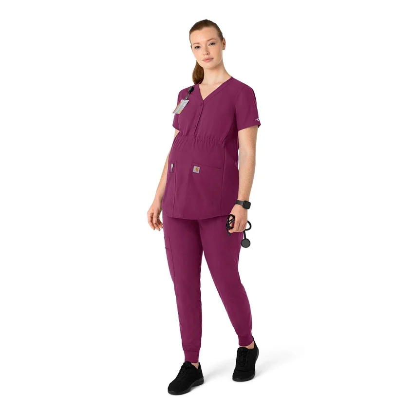 Blusa médica de maternidad Camisetas panadera Force Essentials para mujer