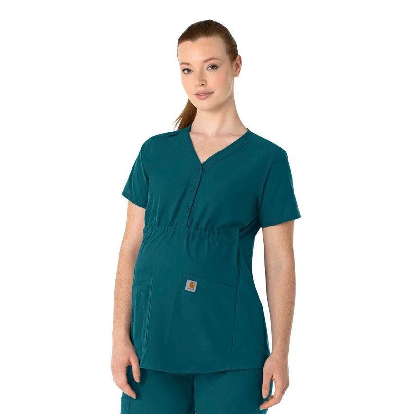Blusa médica de maternidad Camisetas panadera Force Essentials para mujer