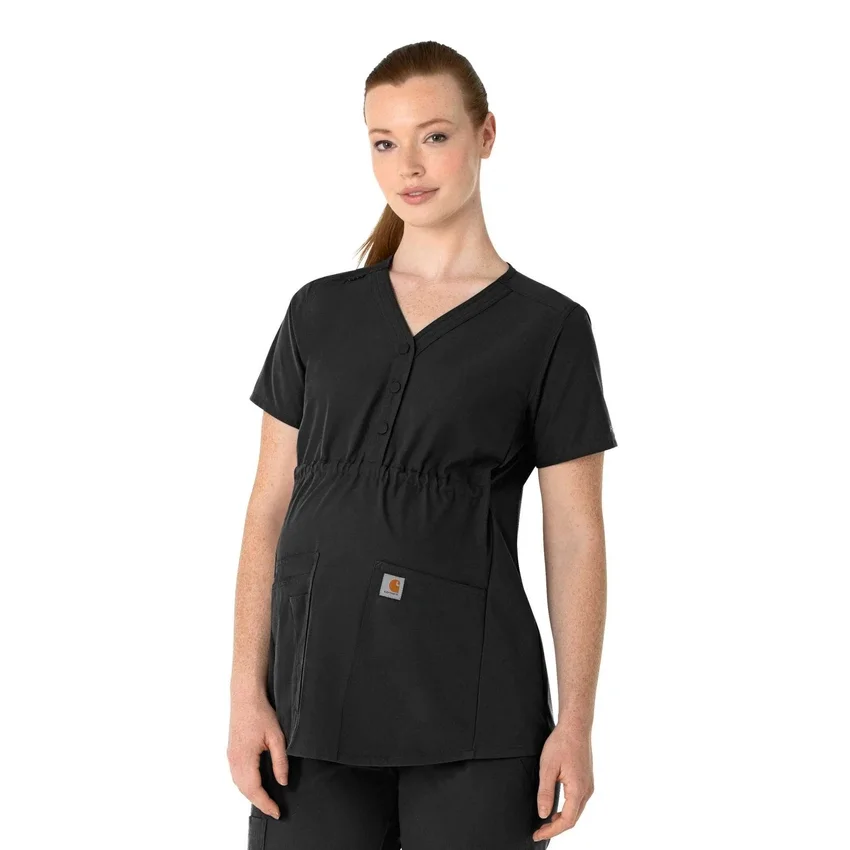 Blusa médica de maternidad Camisetas panadera Force Essentials para mujer