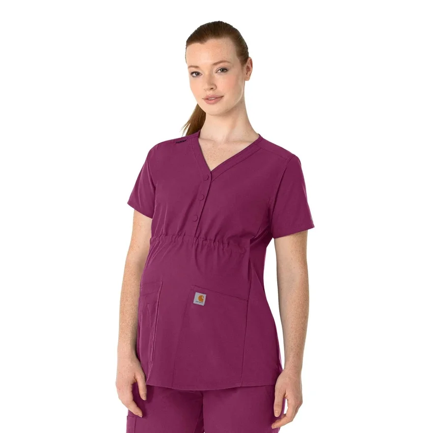 Blusa médica de maternidad Camisetas panadera Force Essentials para mujer