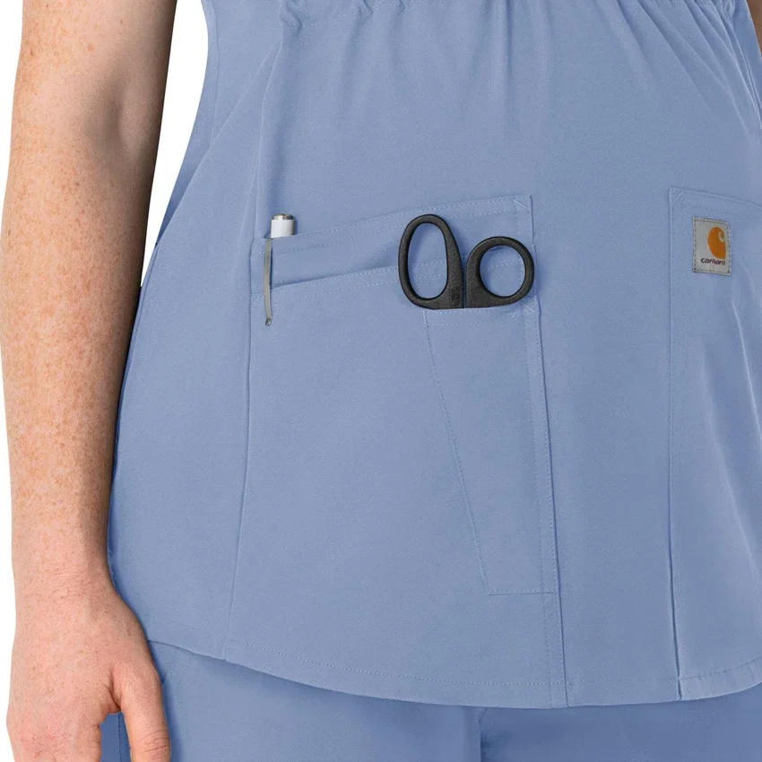 Blusa médica de maternidad Camisetas panadera Force Essentials para mujer
