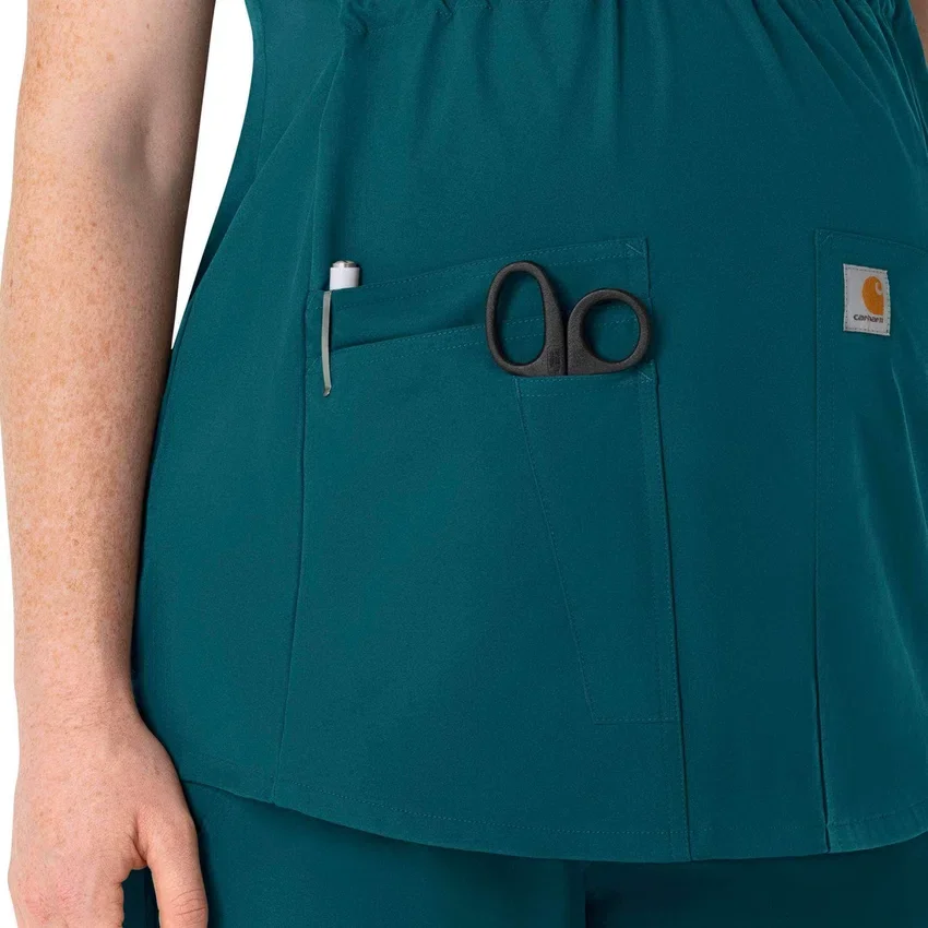 Blusa médica de maternidad Camisetas panadera Force Essentials para mujer