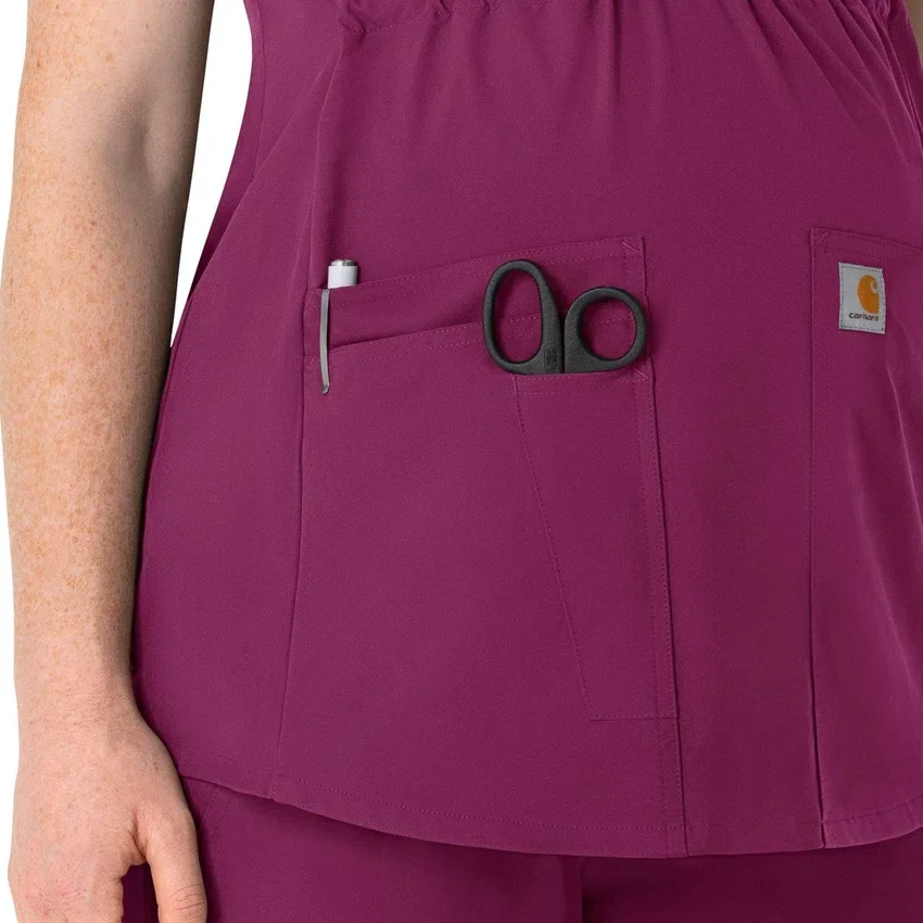 Blusa médica de maternidad Camisetas panadera Force Essentials para mujer