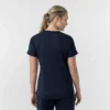 Blusa médica de punto con cuello en V Force Cross-Flex para mujer