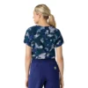 Blusa médica estampada Force para mujer, para llevar por dentro