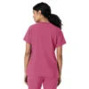 Blusa médica Force Cross-Flex de cuello redondo para mujer