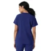 Blusa médica Force Cross-Flex de cuello redondo para mujer