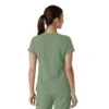 Blusa médica Force Cross-Flex para mujer, para meter por dentro