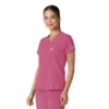 Blusa médica Force Cross-Flex para mujer, para meter por dentro