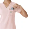Blusa médica Force Cross-Flex para mujer, para meter por dentro