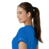 Blusa médica Force Cross-Flex para mujer, para meter por dentro