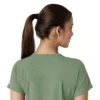 Blusa médica Force Cross-Flex para mujer, para meter por dentro