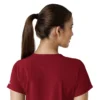 Blusa médica Force Cross-Flex para mujer, para meter por dentro
