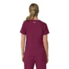 Blusa médica para mujer Force Cross-Flex con cuello en V y paneles elásticos en la parte de arriba