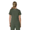 Blusa médica para mujer Force Cross-Flex con cuello en V y paneles elásticos en la parte de arriba