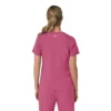 Blusa médica para mujer Force Cross-Flex con cuello en V y paneles elásticos en la parte de arriba
