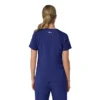 Blusa médica para mujer Force Cross-Flex con cuello en V y paneles elásticos en la parte de arriba