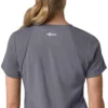 Blusa médica para mujer Force Cross-Flex con cuello en V y paneles elásticos en la parte de arriba