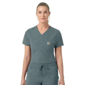 Blusa quirúrgica para mujer Rugged Flex Fld para meter por dentro