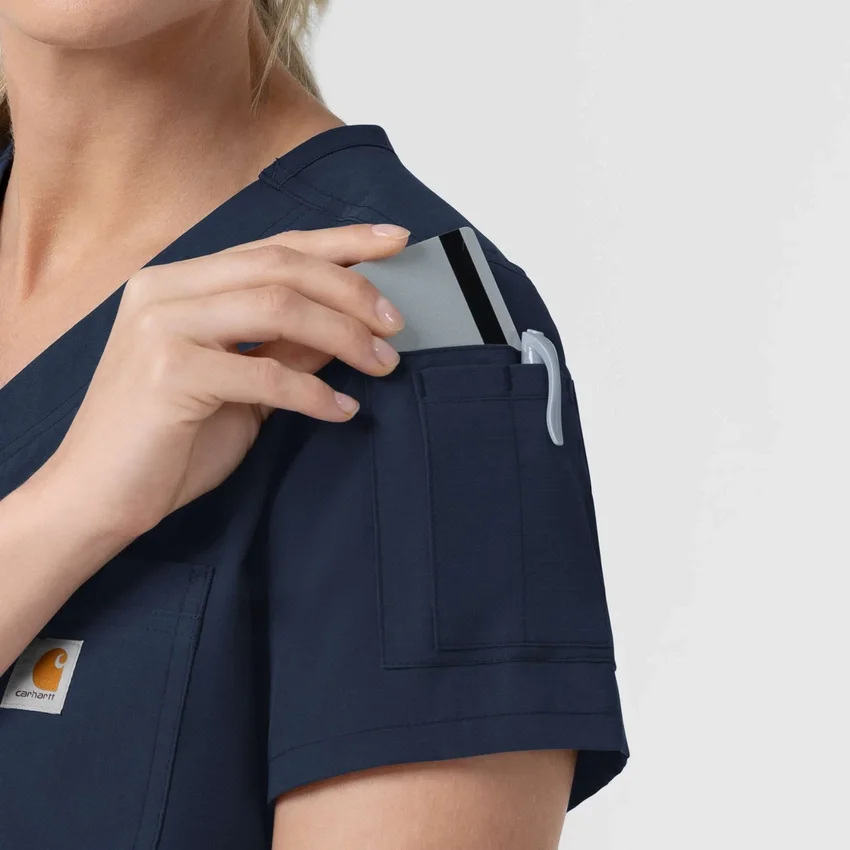 Blusa quirúrgica para mujer Rugged Flex Fld para meter por dentro