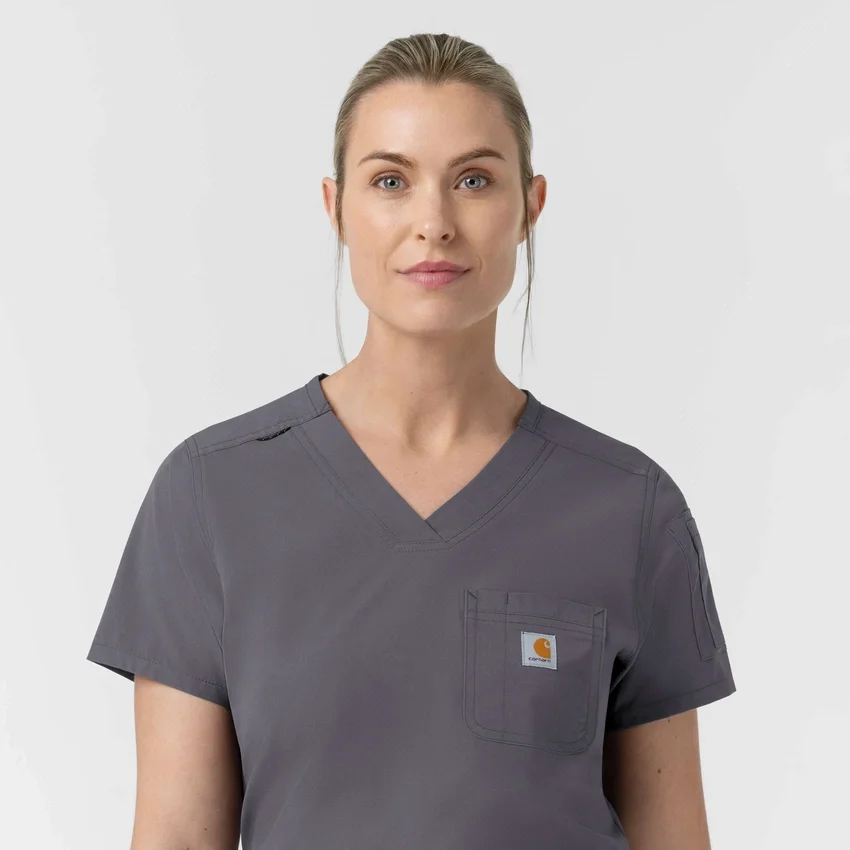 Blusa quirúrgica para mujer Rugged Flex Fld para meter por dentro