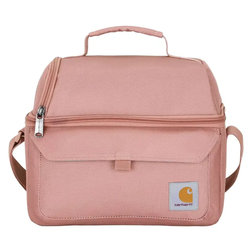 Bolsa térmica para el almuerzo con dos compartimentos y capacidad para 12 latas