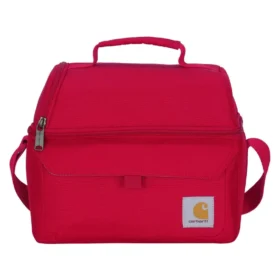 Bolsa térmica para el almuerzo con dos compartimentos y capacidad para 12 latas