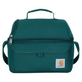 Bolsa térmica para el almuerzo con dos compartimentos y capacidad para 12 latas