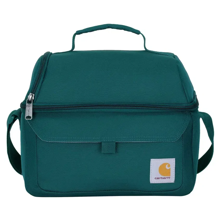 Bolsa térmica para el almuerzo con dos compartimentos y capacidad para 12 latas