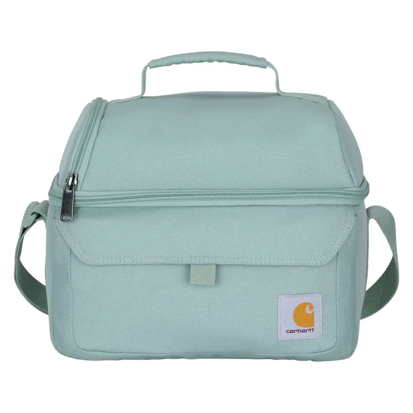 Bolsa térmica para el almuerzo con dos compartimentos y capacidad para 12 latas