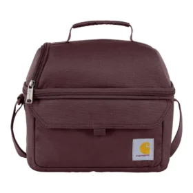 Bolsa térmica para el almuerzo con dos compartimentos y capacidad para 12 latas