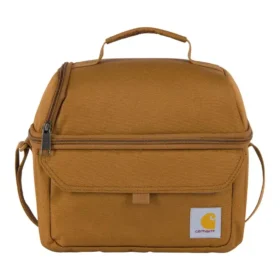 Bolsa térmica para el almuerzo con dos compartimentos y capacidad para 12 latas