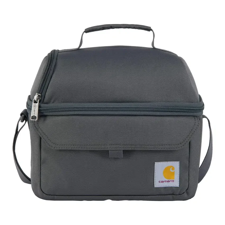 Bolsa térmica para el almuerzo con dos compartimentos y capacidad para 12 latas