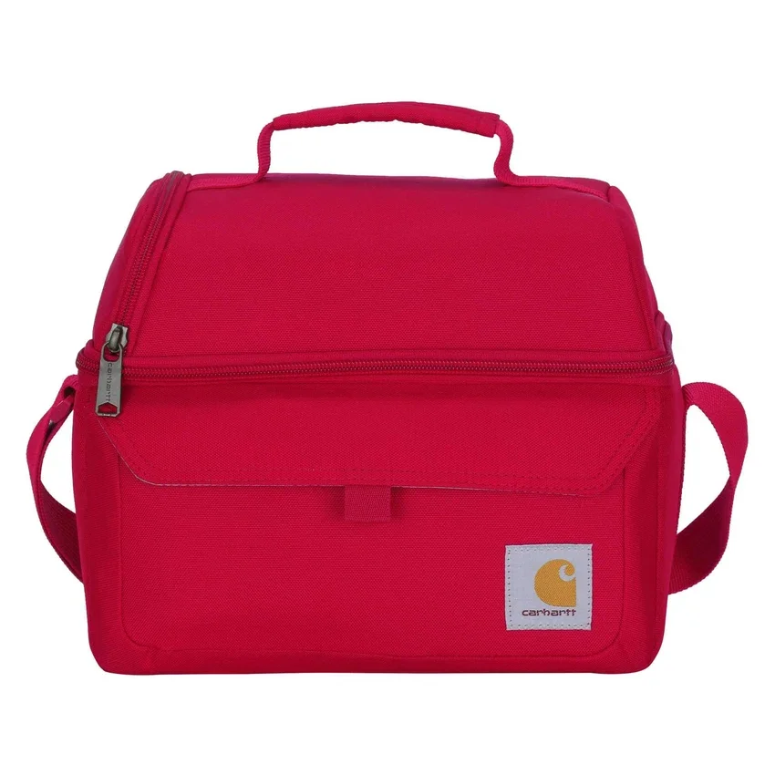 Bolsa térmica para el almuerzo con dos compartimentos y capacidad para 12 latas